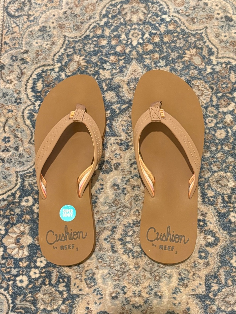 NWOT Size 9 Reef Women's Cushion Breeze Flip Flops